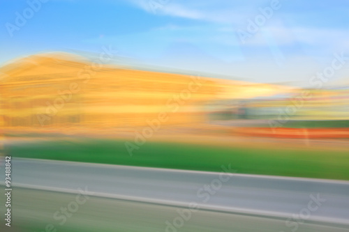 Colorful bright natural background blurred