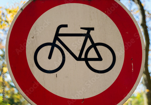 Fahrrad Verbot Schild