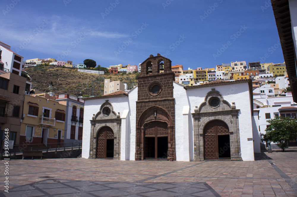 The Church on the island of La Gomera, Canary Islands