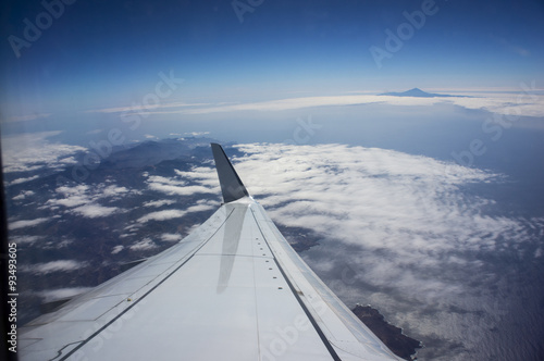 Canary Islands under the wing