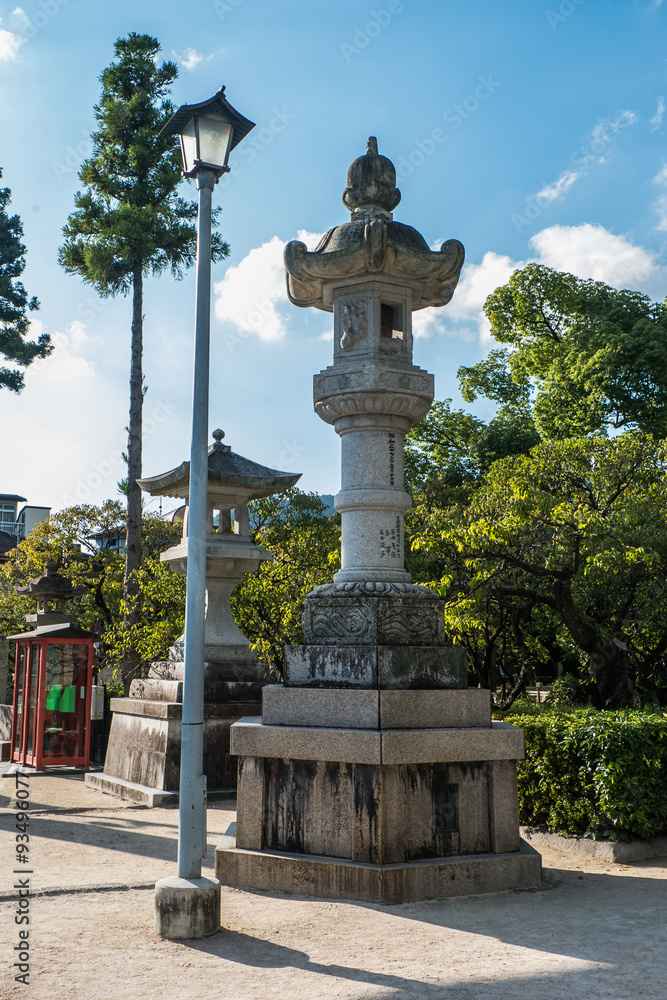 Dazaifu shrine in Fukuoka, Japan.