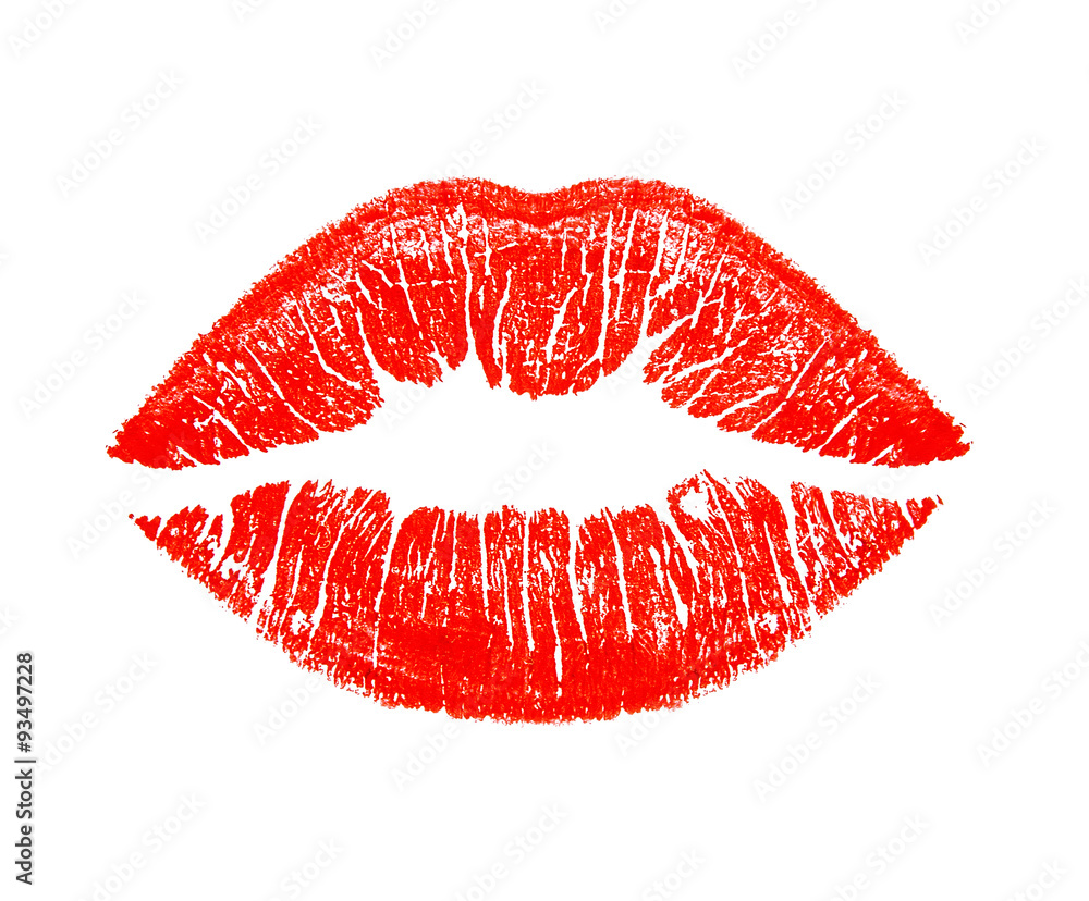 Fototapeta premium beautiful red lips