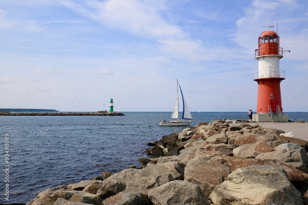 Leuchtturm in Warnemünde 2