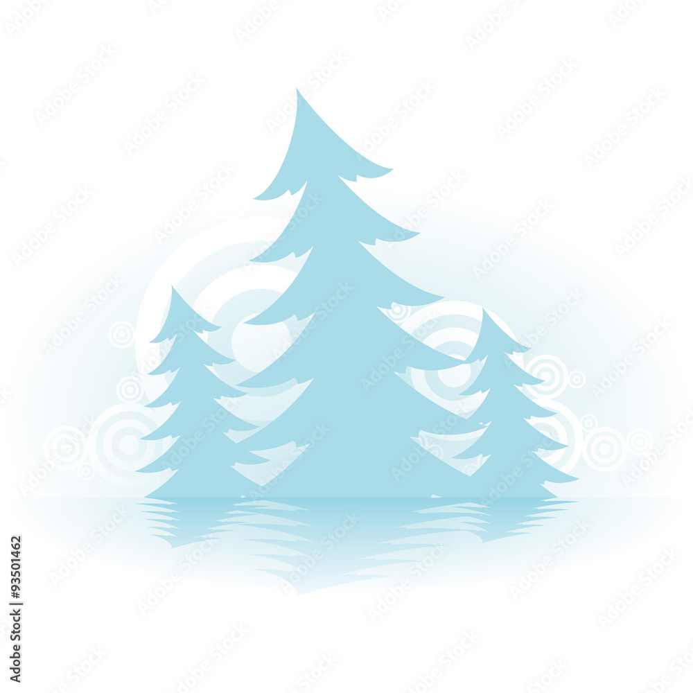 Obraz premium Christmas tree