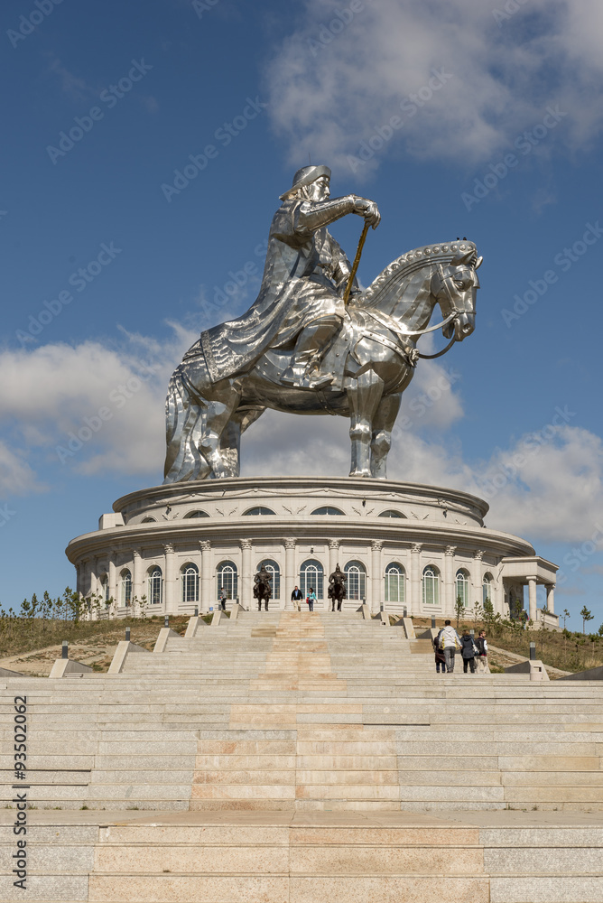 Naklejka premium Dschigis Khan Denkmal