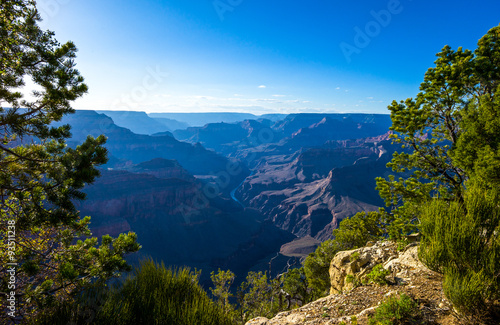 U.S.A.  Arizona  the Grand Canyon South Rim