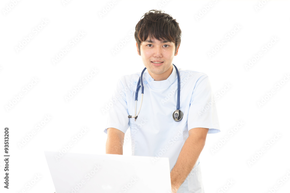 笑顔の医師 笑顔の医師