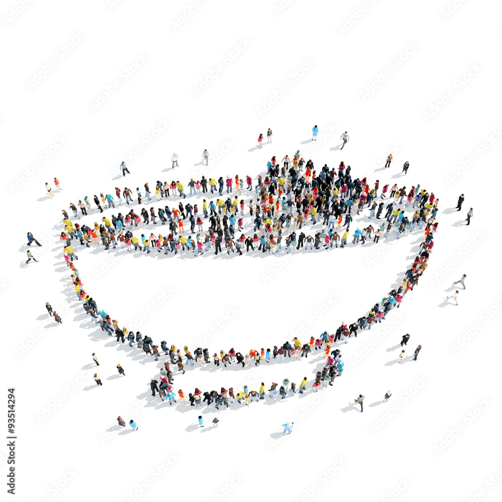 people shape cup cartoon people shape cup cartoon