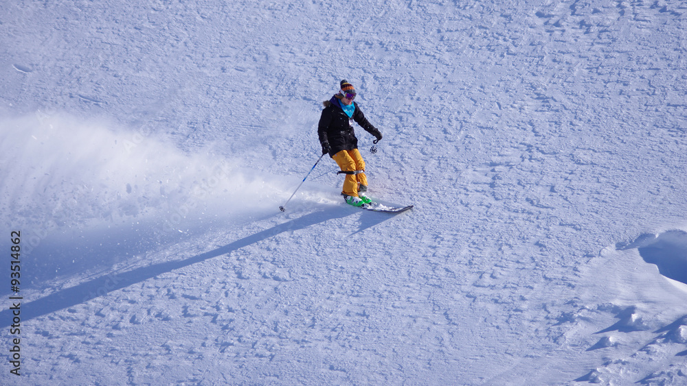 freeride - pente vierge freeride - pente vierge