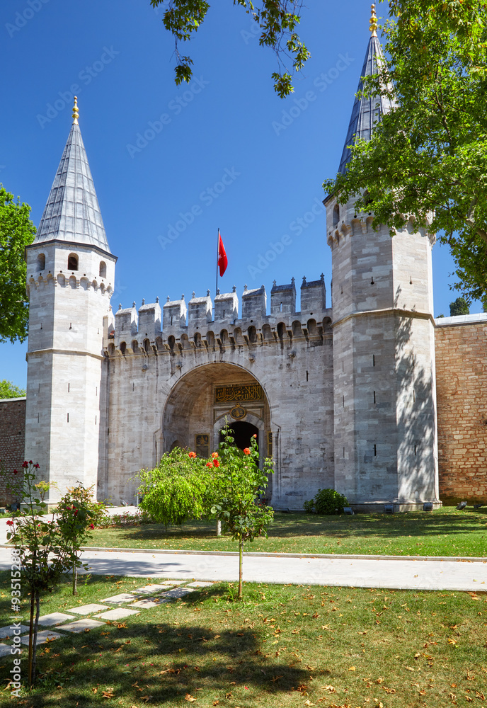 Topkapi Palace, Gate of Salutation, Istanbul