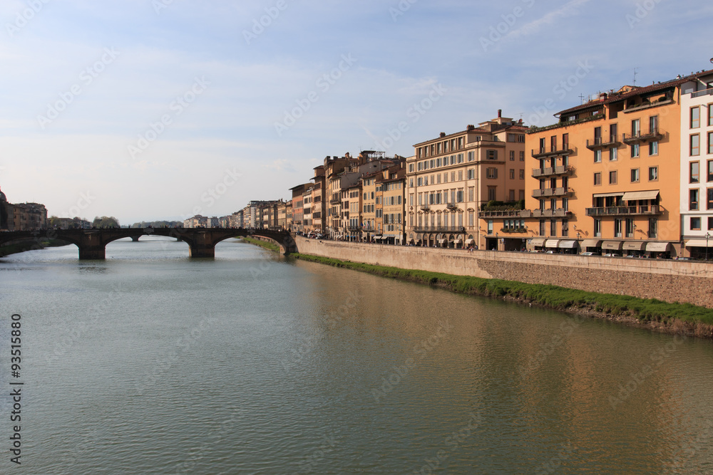 Fototapeta premium fiume Arno a Firenze