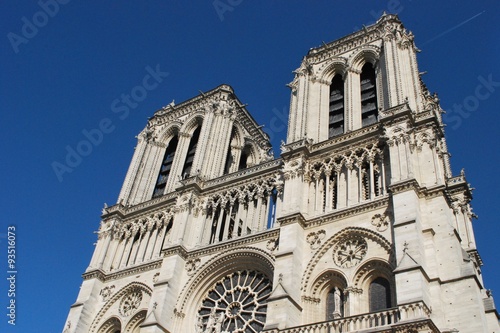Front of Catholic cathedral of Notre Dame © pauws99