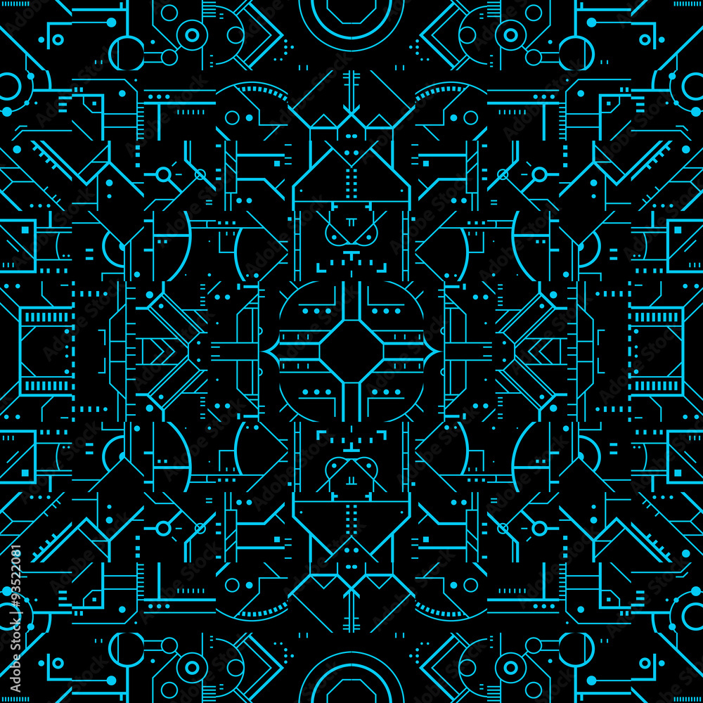 Abstract technology background Abstract technology background