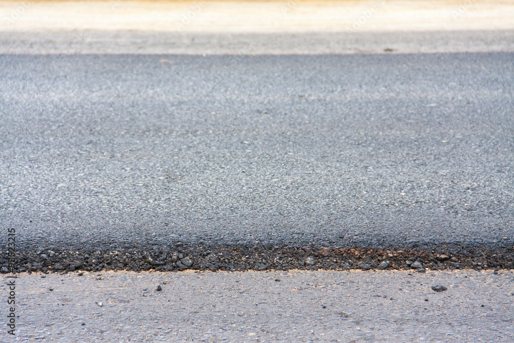 Fototapeta premium new asphalt road