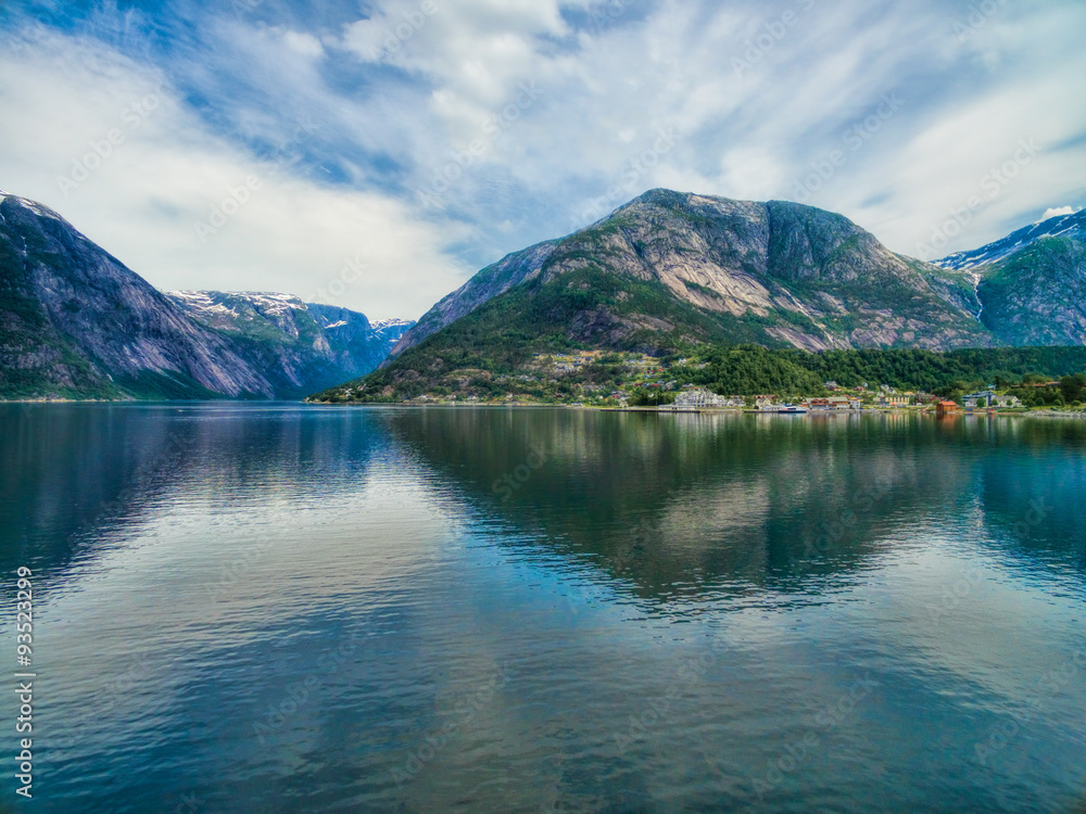 Scenic fjord