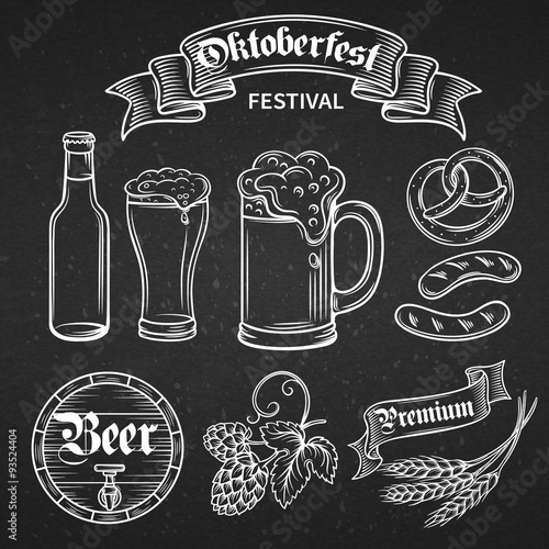 set  beer oktoberfest