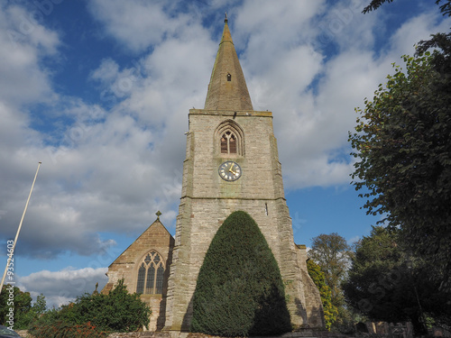 Canvas Print St Mary Magdalene church in Tanworth in Arden