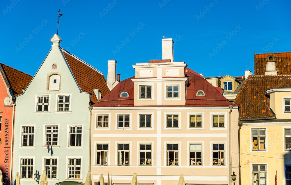 Fototapeta premium Details of the architecture of Tallinn - Estonia