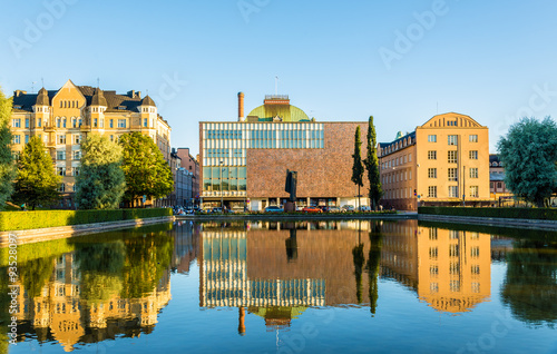 View of the Finnish National Theatre - Helsinki