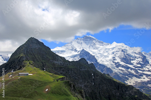 alpen in grindelwald schweiz