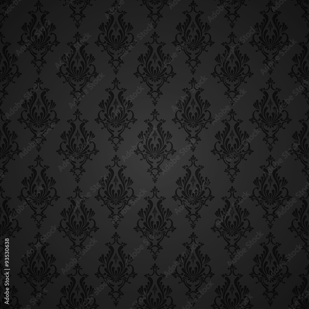 Floral Damask Seamless Pattern Floral Damask Seamless Pattern