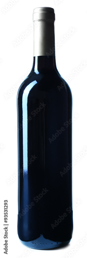 red wine bottle isolated on white background red wine bottle isolated on white background