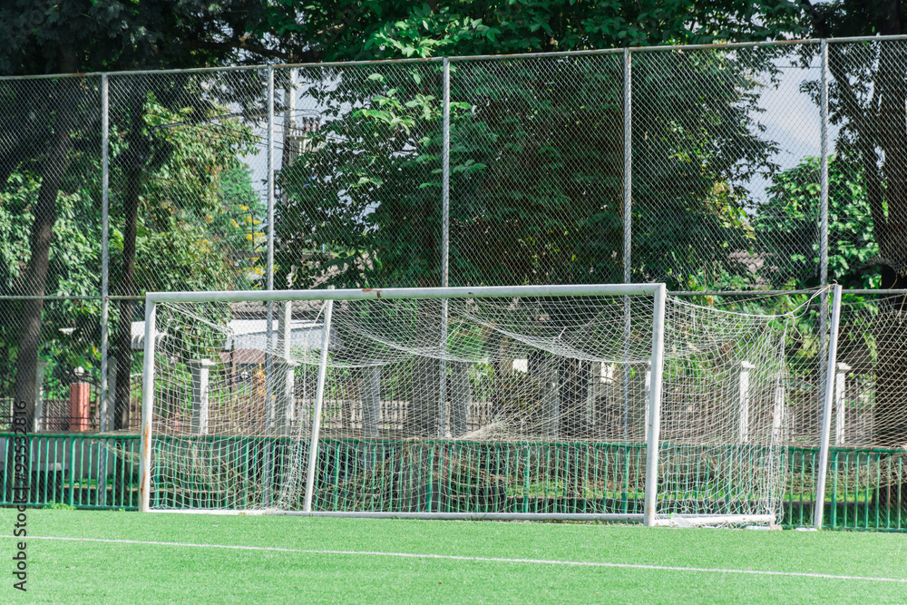 Fototapeta premium Vacant Football Goal