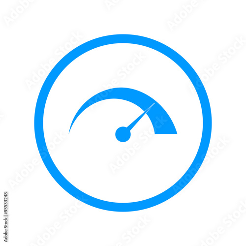 Vector speedometer icon