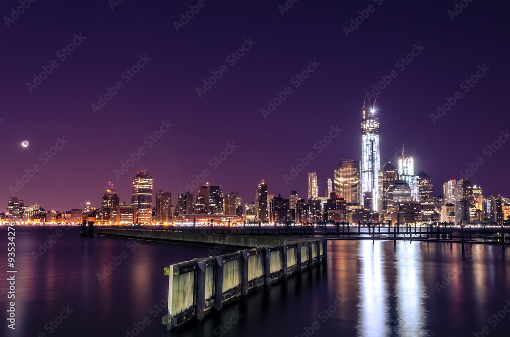 NewYork manhattan City at Night