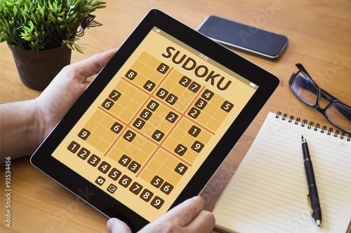 desktop tablet sudoku