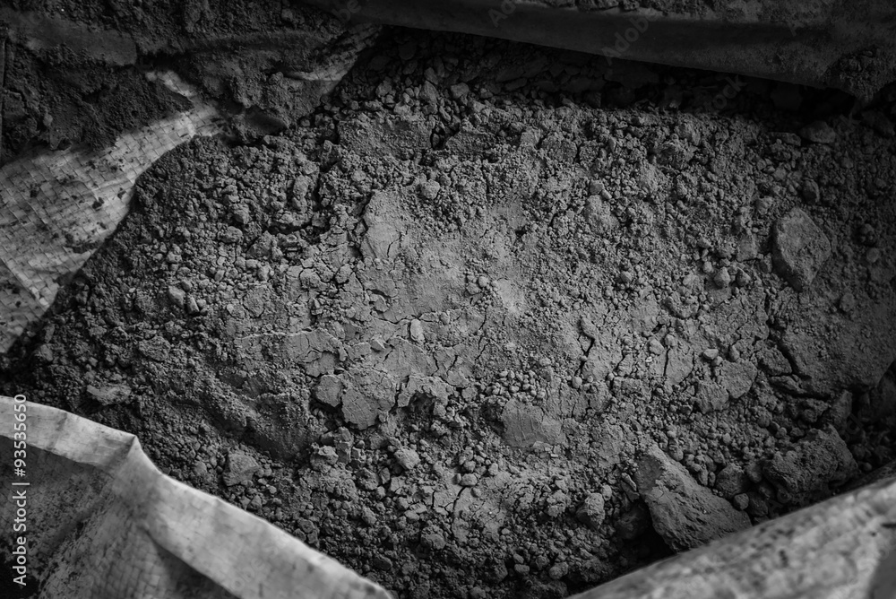 Fototapeta premium cement powder