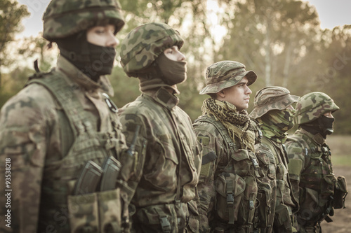 Plakat Combat basic training