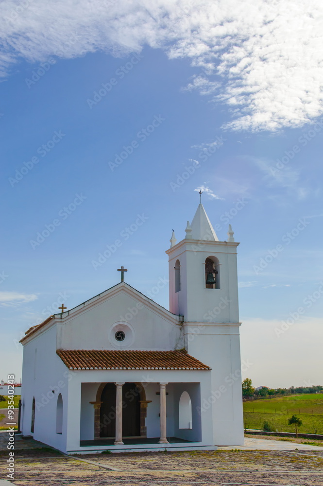 Vila de Igreja da Luz, Portugal.