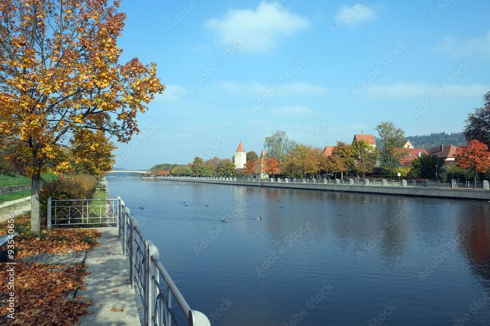 Main-Donau-Kanal in Berching