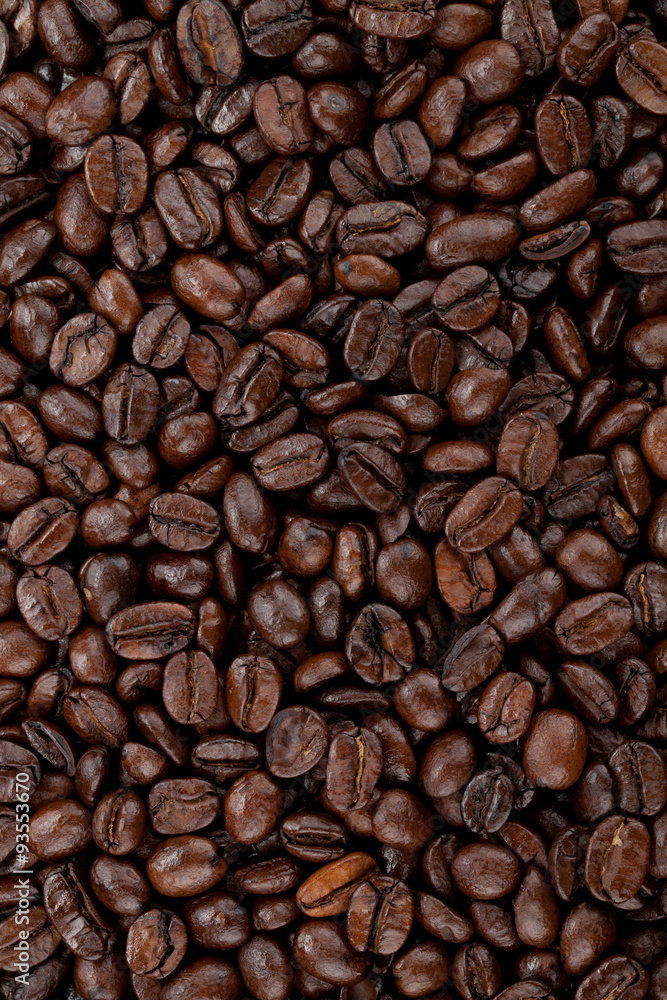 Obraz premium Coffee beans background