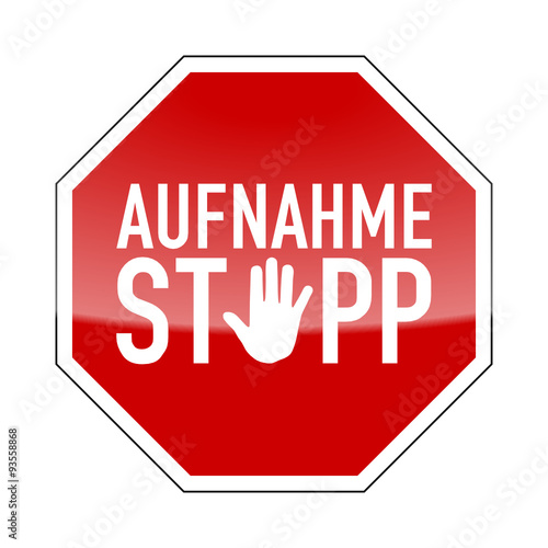 verkehrszeichen v2 aufnahme-stopp I