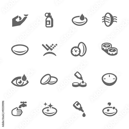 Eye Lens Icons