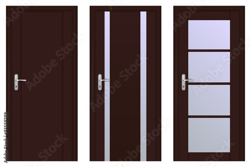 Interior doors. 
