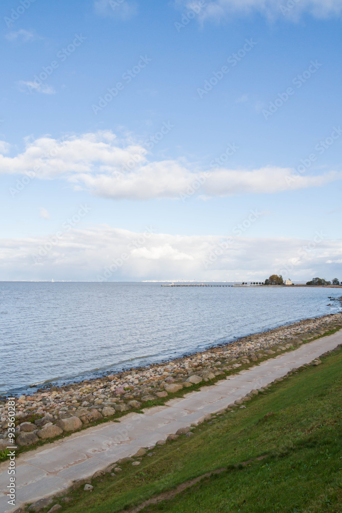 The Gulf of Finland in the Park Peterhof The Gulf of Finland in the Park Peterhof