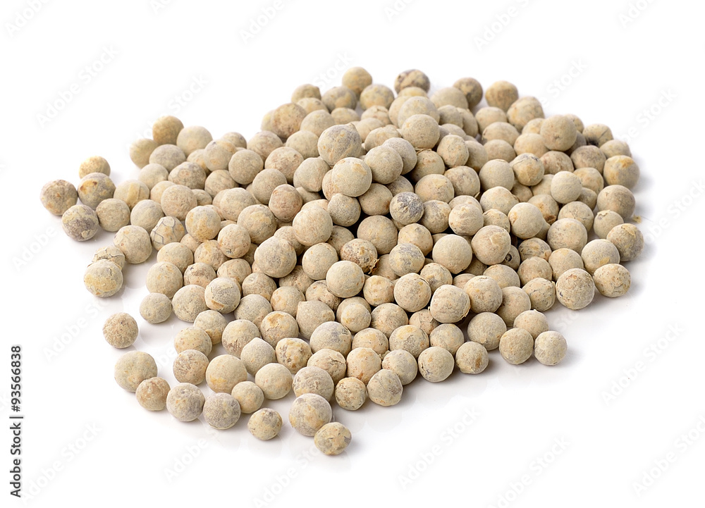 pepper seeds isolated on white background pepper seeds isolated on white background