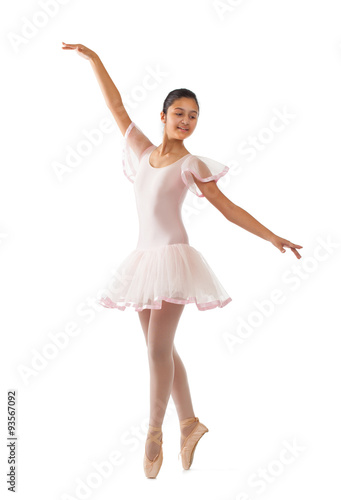 Young ballet dancer