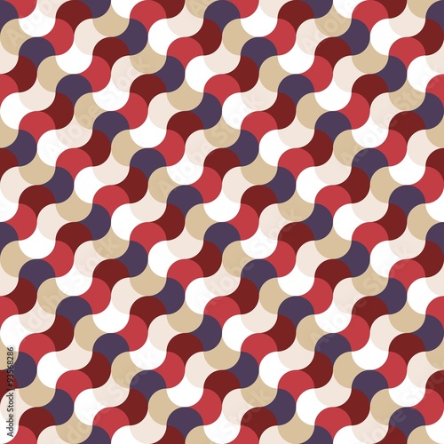 Vector modern seamless colorful geometry pattern, color abstract geometric background, trendy multicolored print, retro texture, hipster fashion design