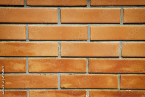 Orange brick texture pattern