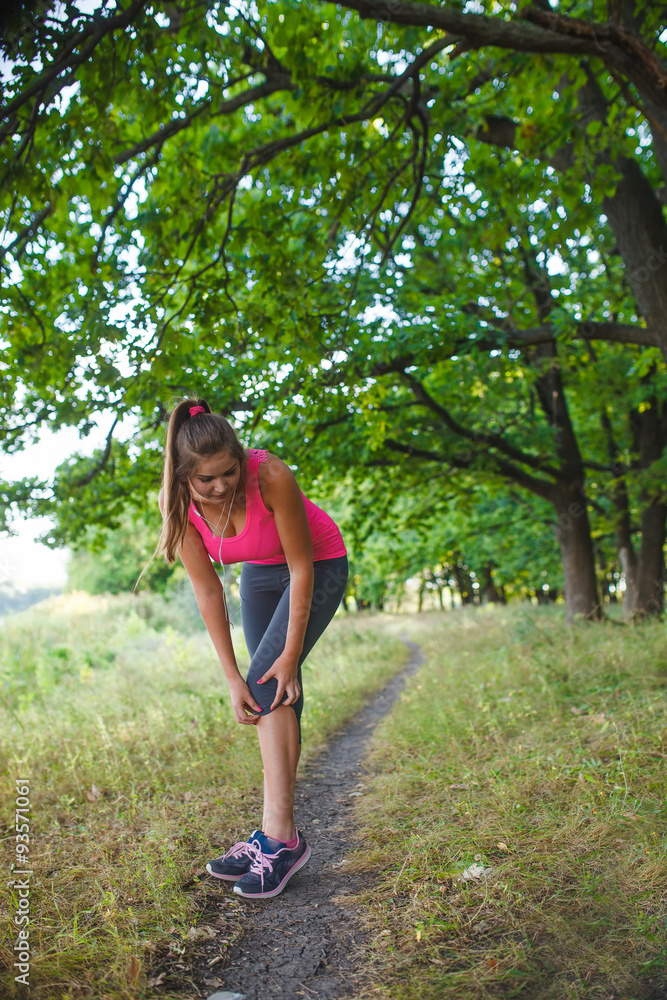 Girl European appearance young brown-haired woman in a pink shir Girl European appearance young brown-haired woman in a pink shir