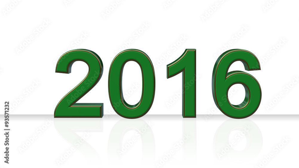 2016 - year number New Year - 2016 - year number New Year -