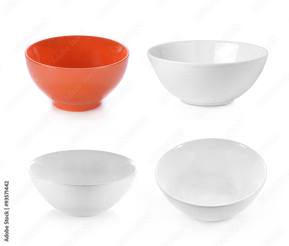 Bowl on white background Bowl on white background