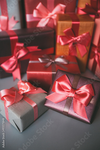 Gifts holidays Christmas, birthday, Valentine's Day.
