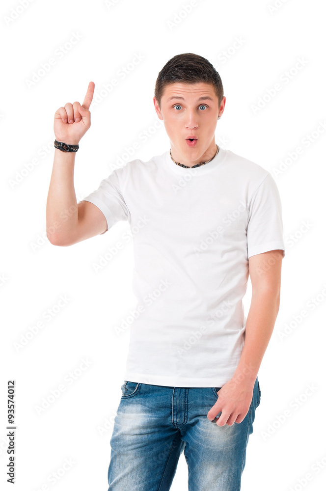 Man with T-shirt Man with T-shirt