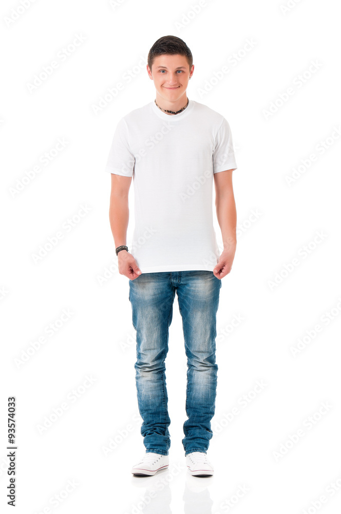 Man with T-shirt Man with T-shirt