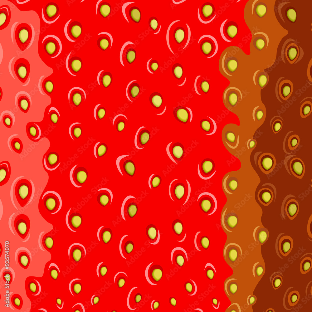 Texture strawberry with chocolate sweet vector background Texture strawberry with chocolate sweet vector background